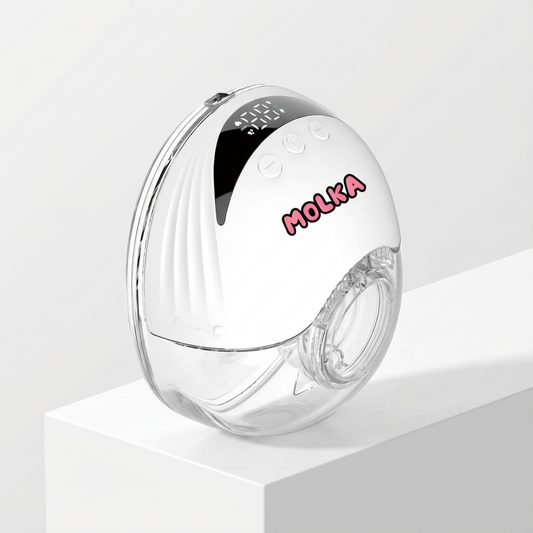 Molka - Hospital Grade Wearable Breast Pump - White