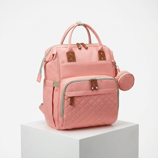 Multi Function Baby Bag Backpack -  Pink